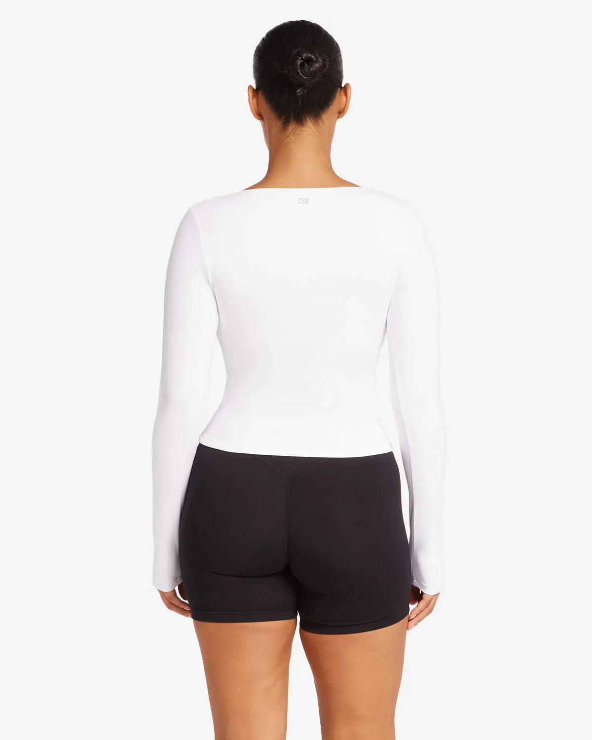 Form Alina Long Sleeve Top | White sold by CSB product image thumbnail 3