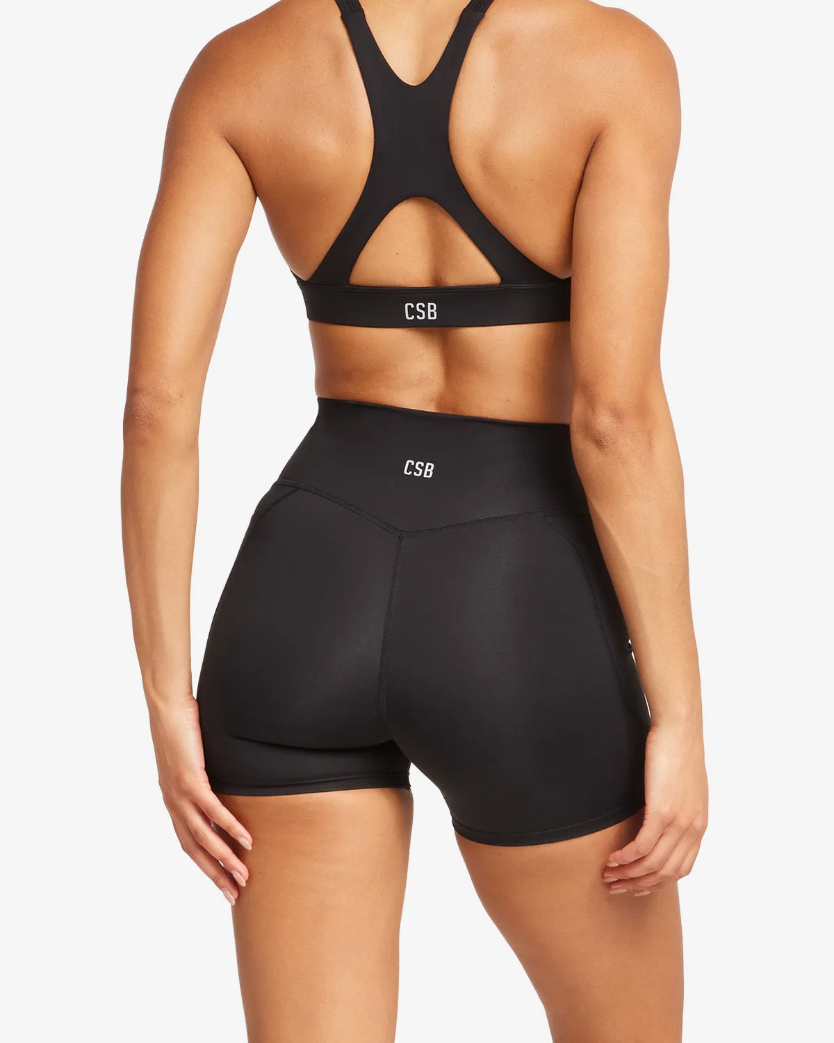 Activluxe Contour Pocket Shorts 4" | Black sold by CSB product image thumbnail 3