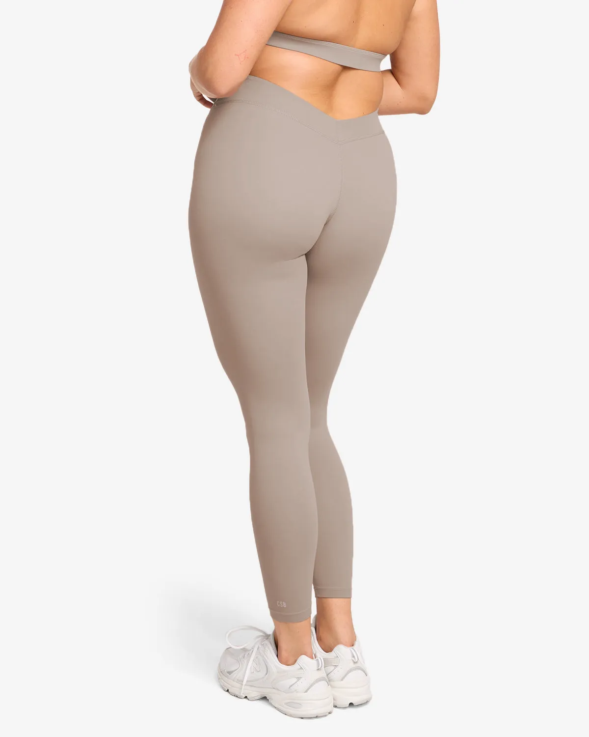 Form V Waist Leggings | Latte sold by CSB product image thumbnail 4