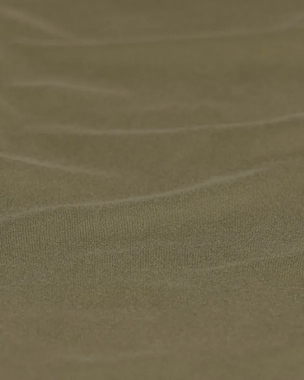 Serenity Drawstring Scrunch Shorts 4" | Vintage Khaki sold by CSB product image thumbnail 5