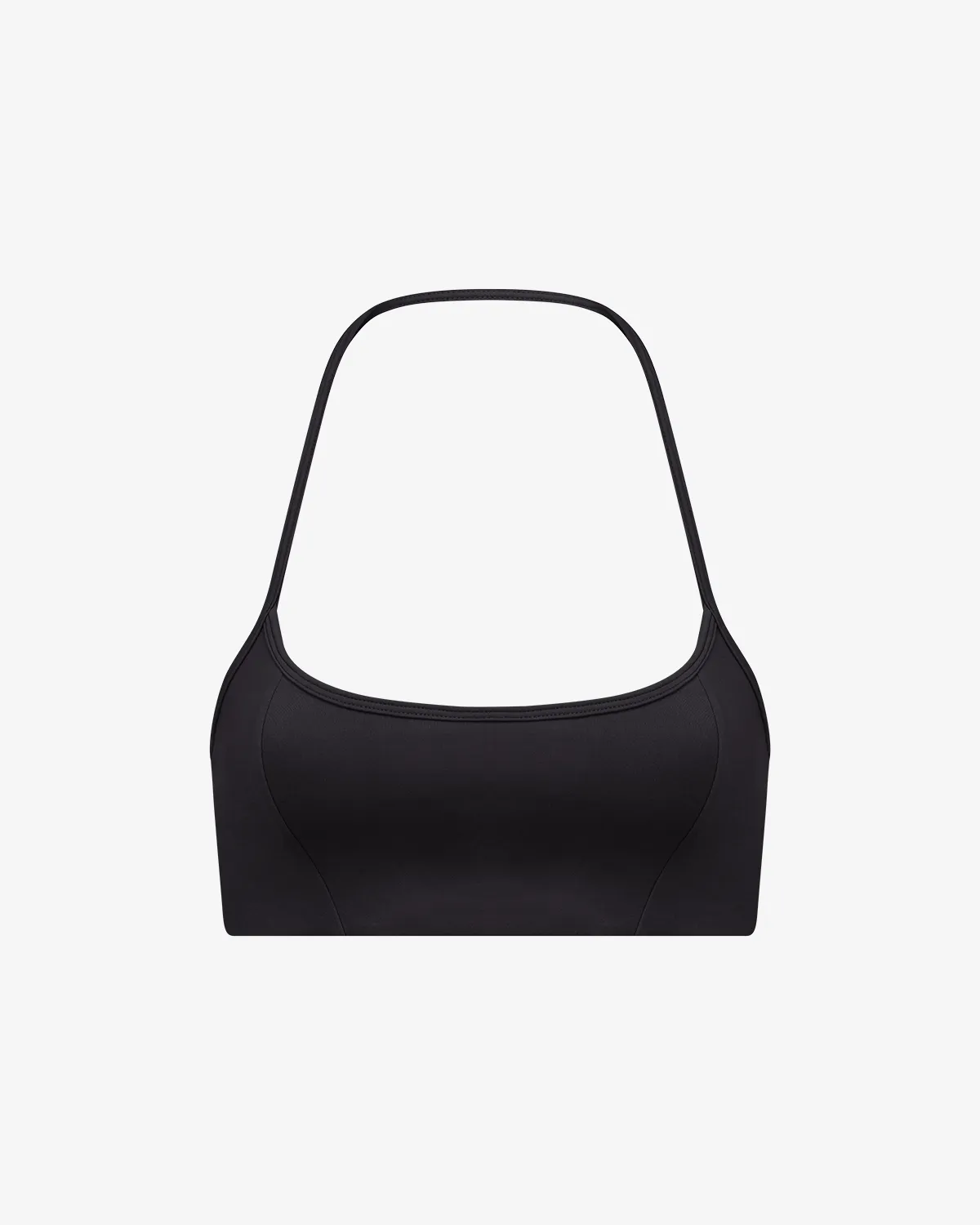 Serenity Contour Halter Crop | Black sold by CSB product image thumbnail 4