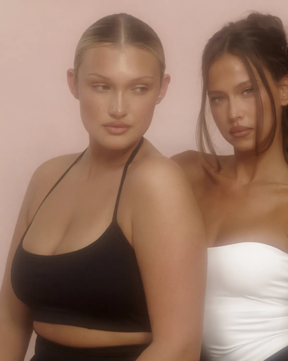 Serenity Contour Halter Crop | Black sold by CSB product image thumbnail 5