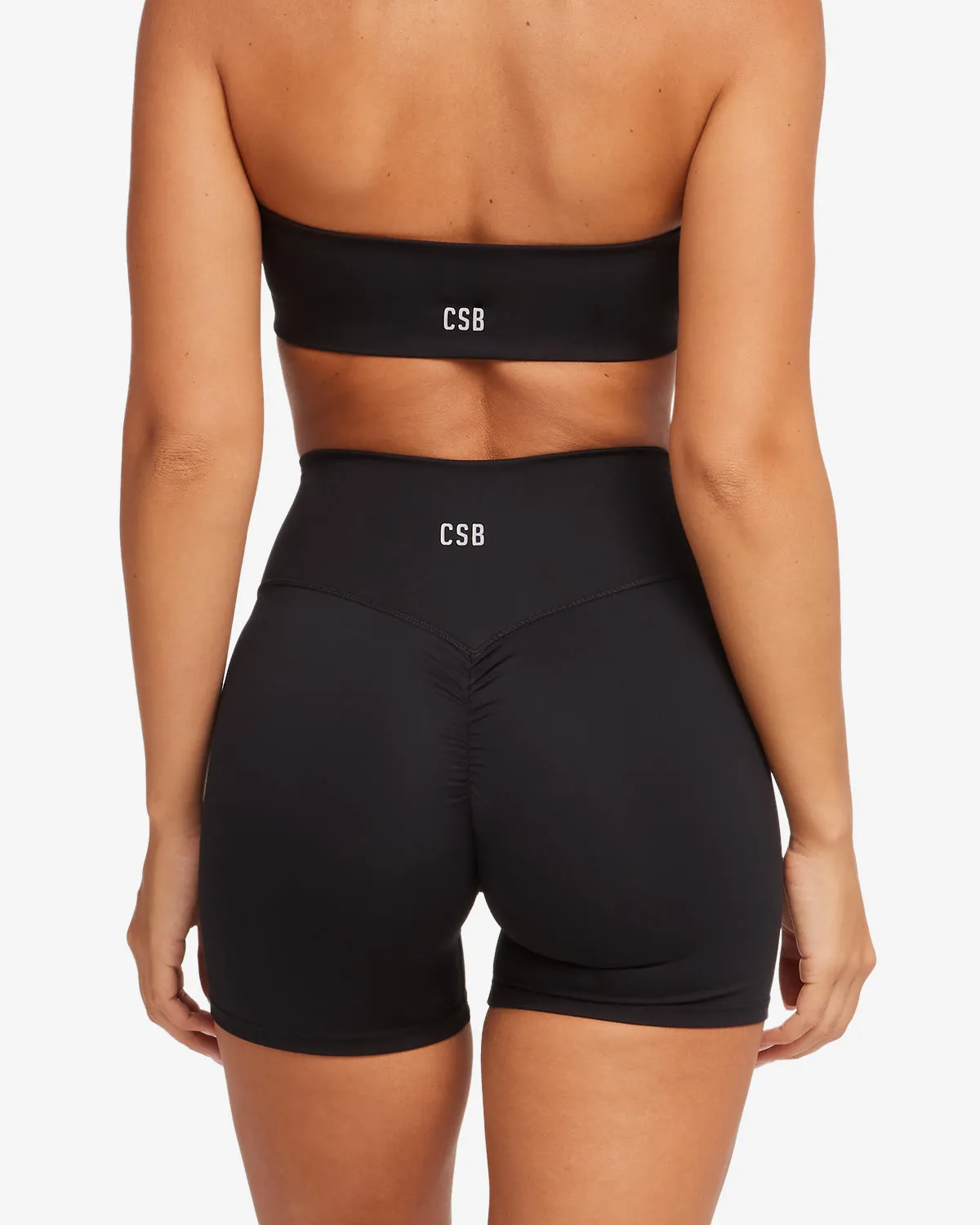 Serenity Scrunch Shorts 5" | Black sold by CSB product image thumbnail 2