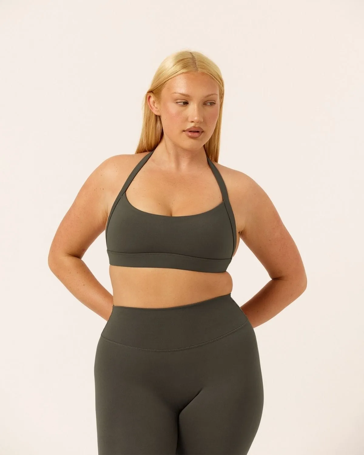 Serenity Alani Crop | Deep Olive sold by CSB product image thumbnail 2