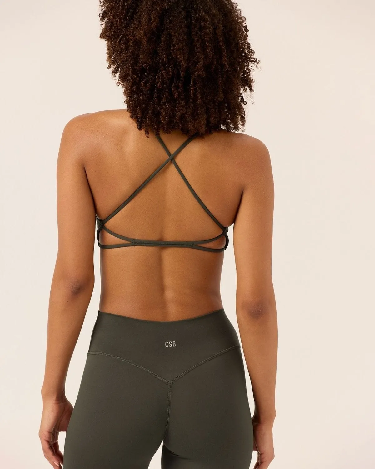 Serenity Chelsea Crop | Deep Olive sold by CSB product image thumbnail 2