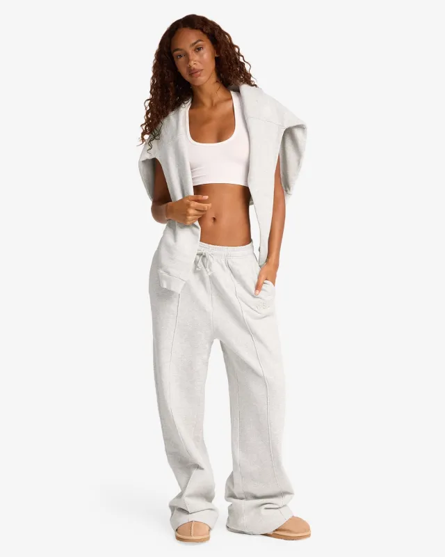 CSB Wide Leg Sweatpant | Snow Marl sold by CSB