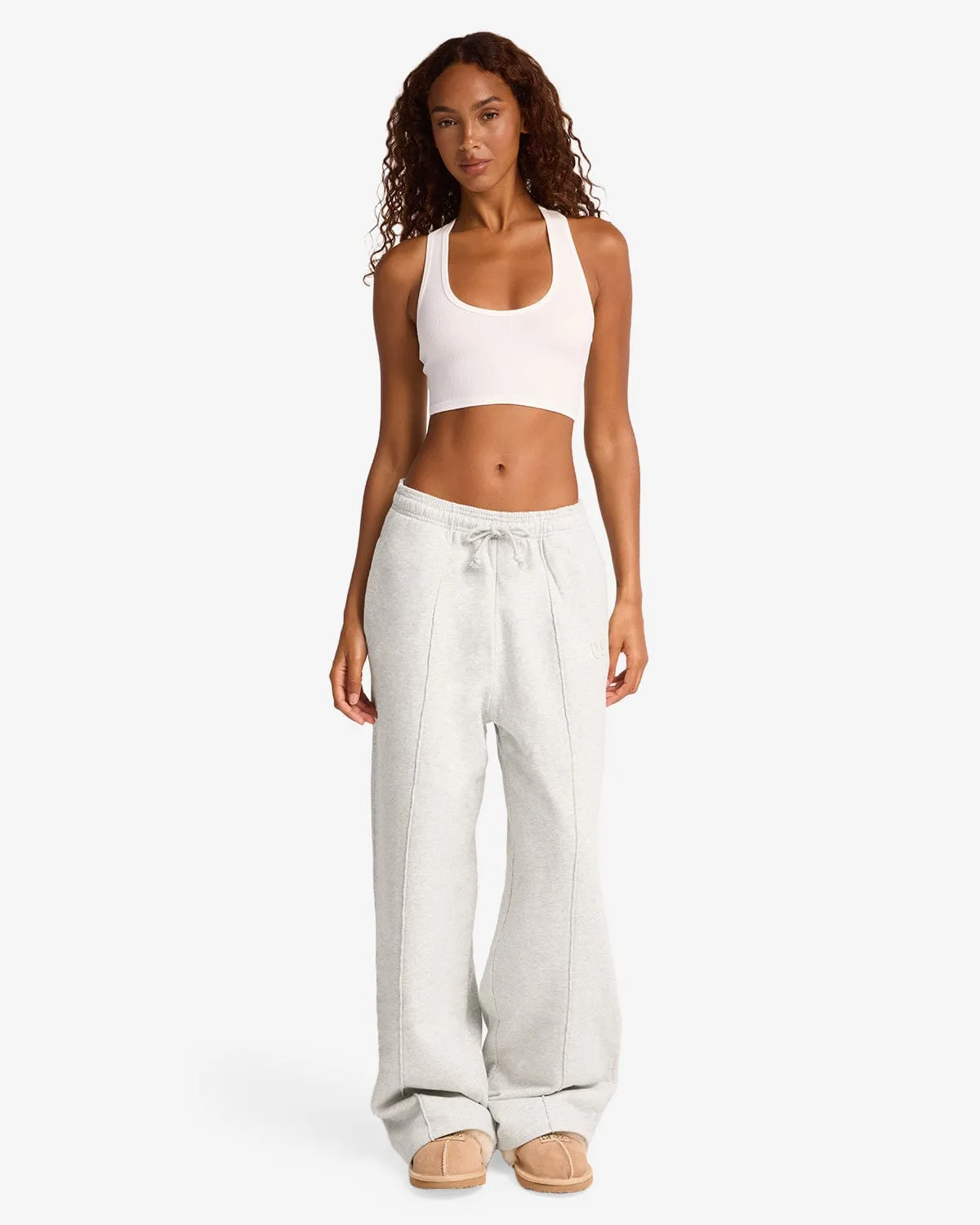 CSB Wide Leg Sweatpant | Snow Marl sold by CSB product image thumbnail 3