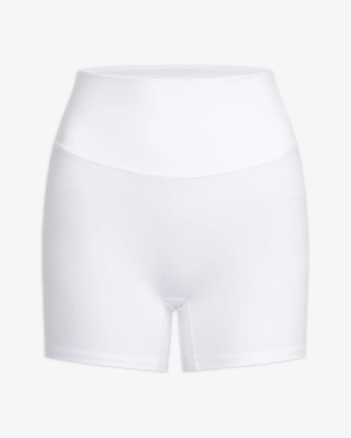 Serenity Scrunch Shorts 4" | White sold by CSB product image thumbnail 4