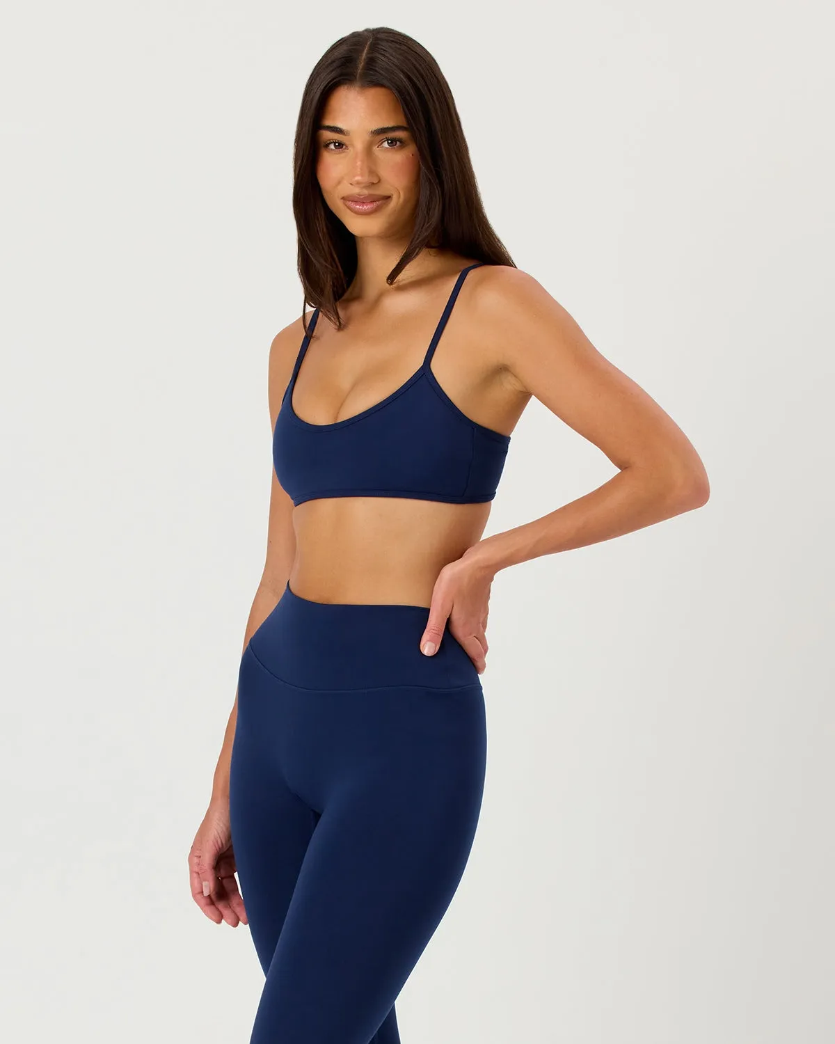 Serenity Ayla Crop | Navy sold by CSB product image thumbnail 3