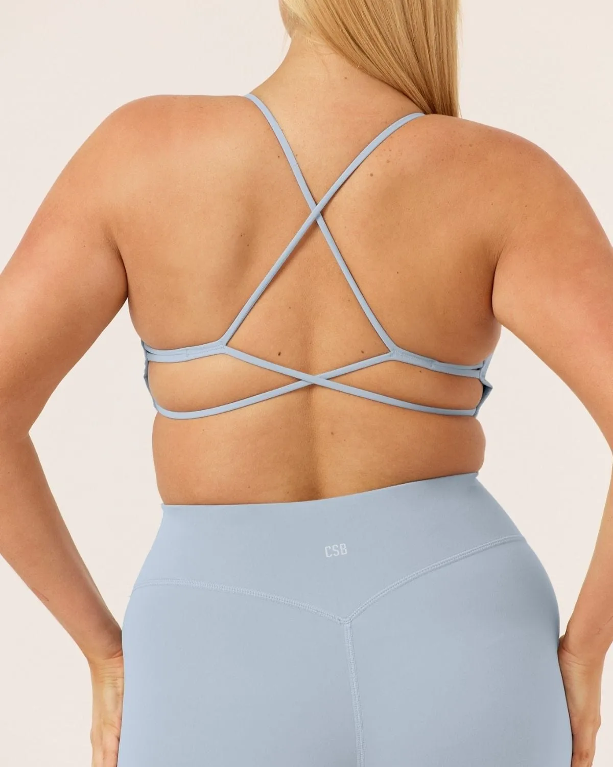 Form Hailey Crop | Dusty Blue sold by CSB product image thumbnail 5