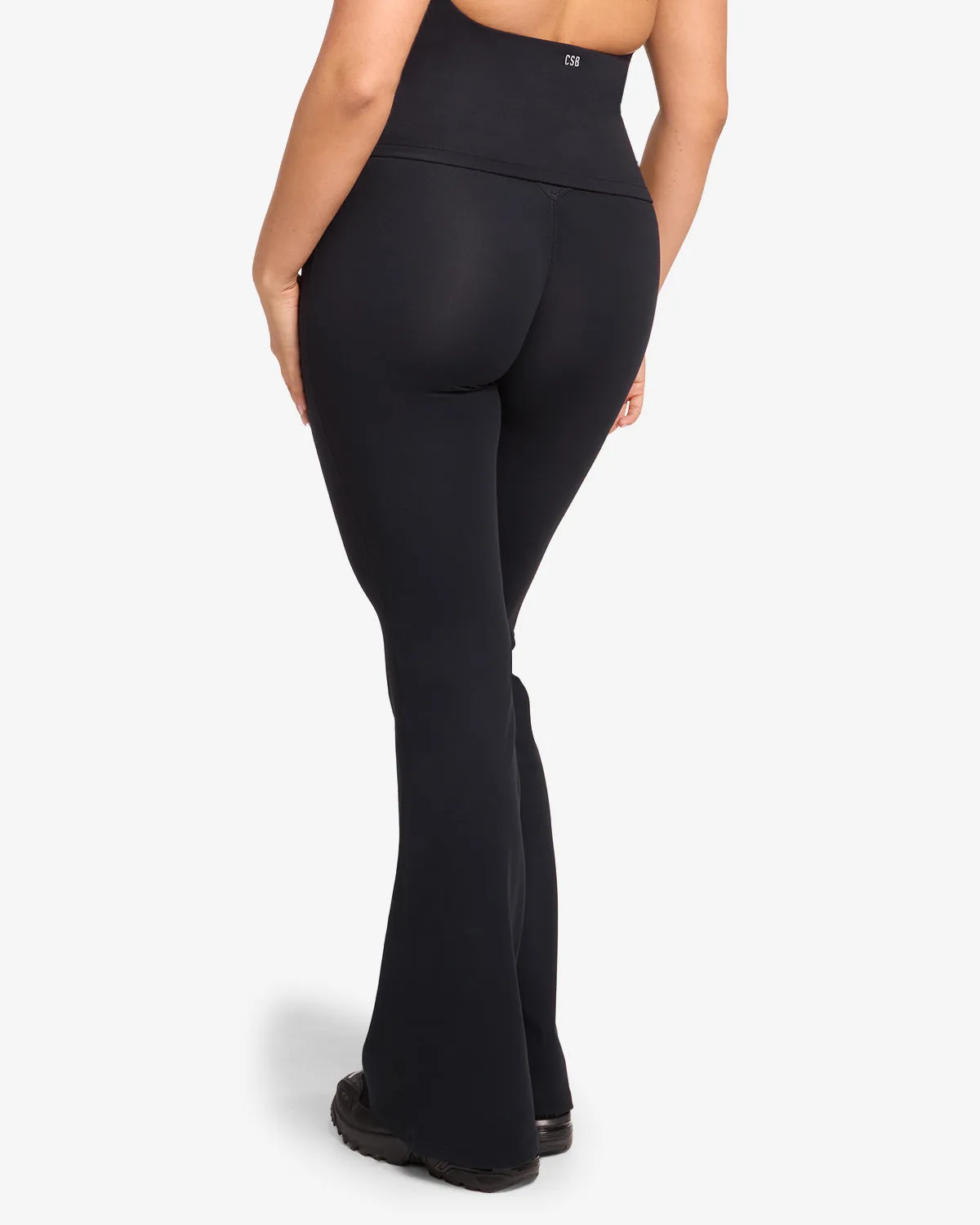 Form Invisible Scrunch Flare Leggings Tall | Black sold by CSB product image thumbnail 2