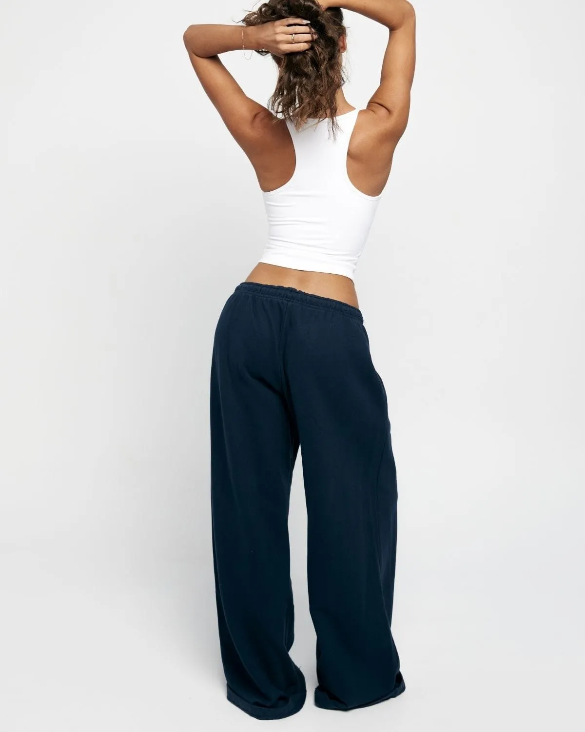 Wide Leg Sweatpants | Deep Navy sold by CSB product image thumbnail 4