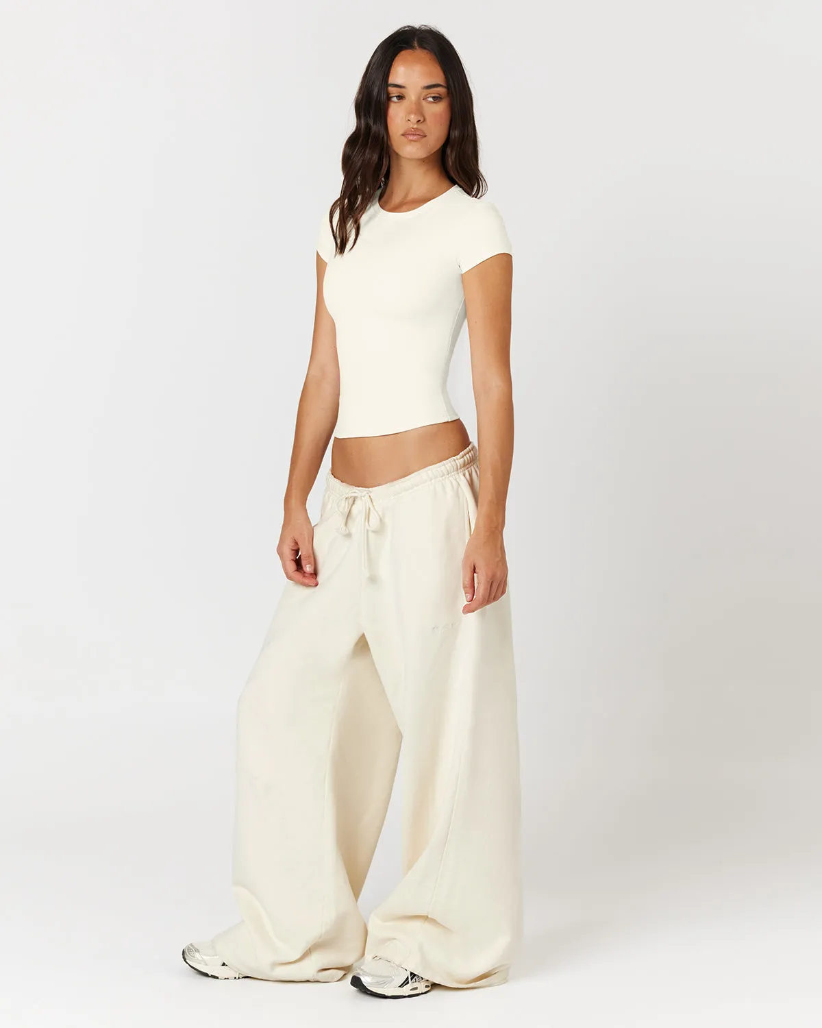 Wide Leg Sweatpants | Milk sold by CSB product image thumbnail 5