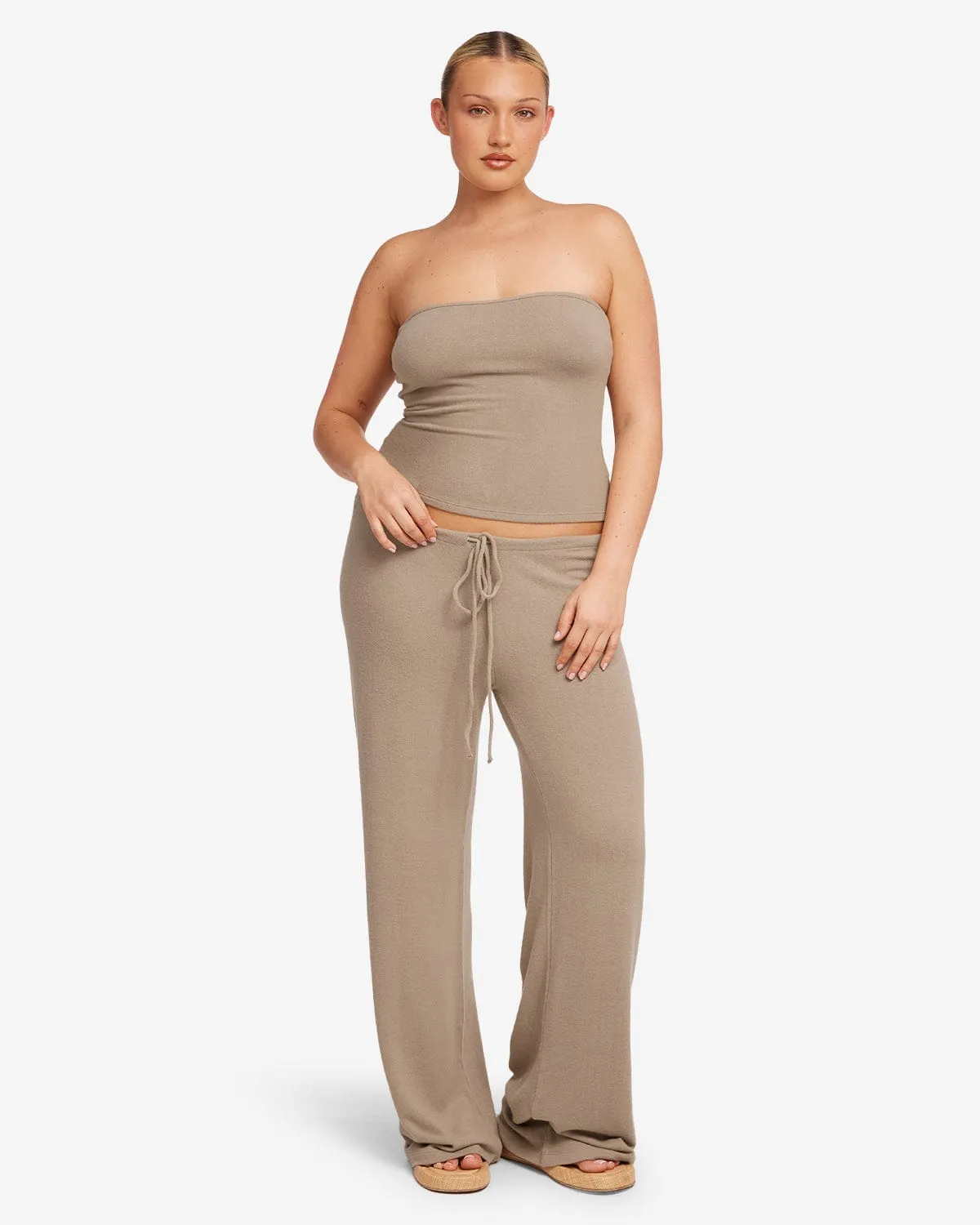 Terry Resort Pant | Almond sold by CSB product image thumbnail 5