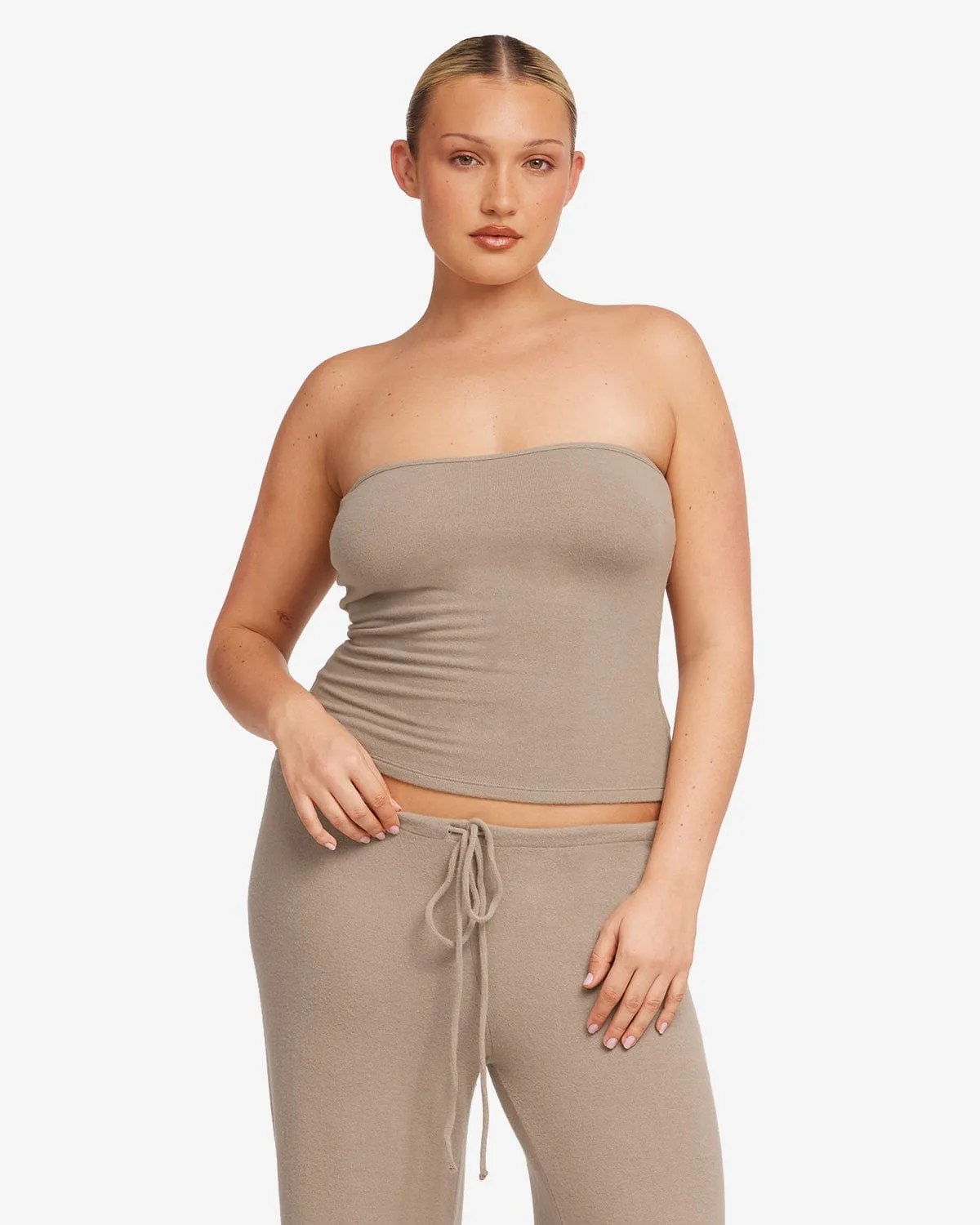 Terry Longline Bandeau | Almond sold by CSB product image thumbnail 5