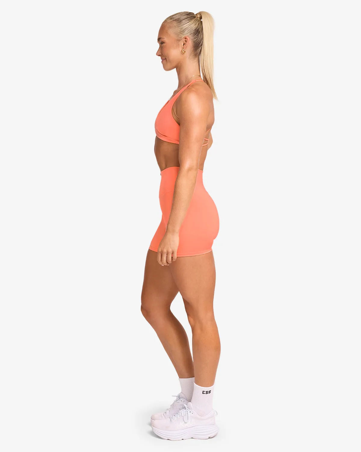 Serenity Scrunch Shorts 5" | Guava sold by CSB product image thumbnail 3