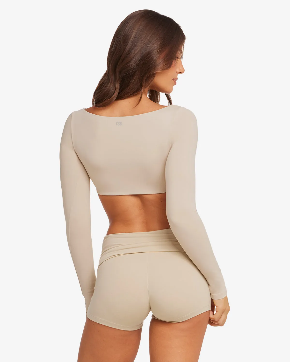 Form Margo Long Sleeve Top | Fawn sold by CSB product image thumbnail 3