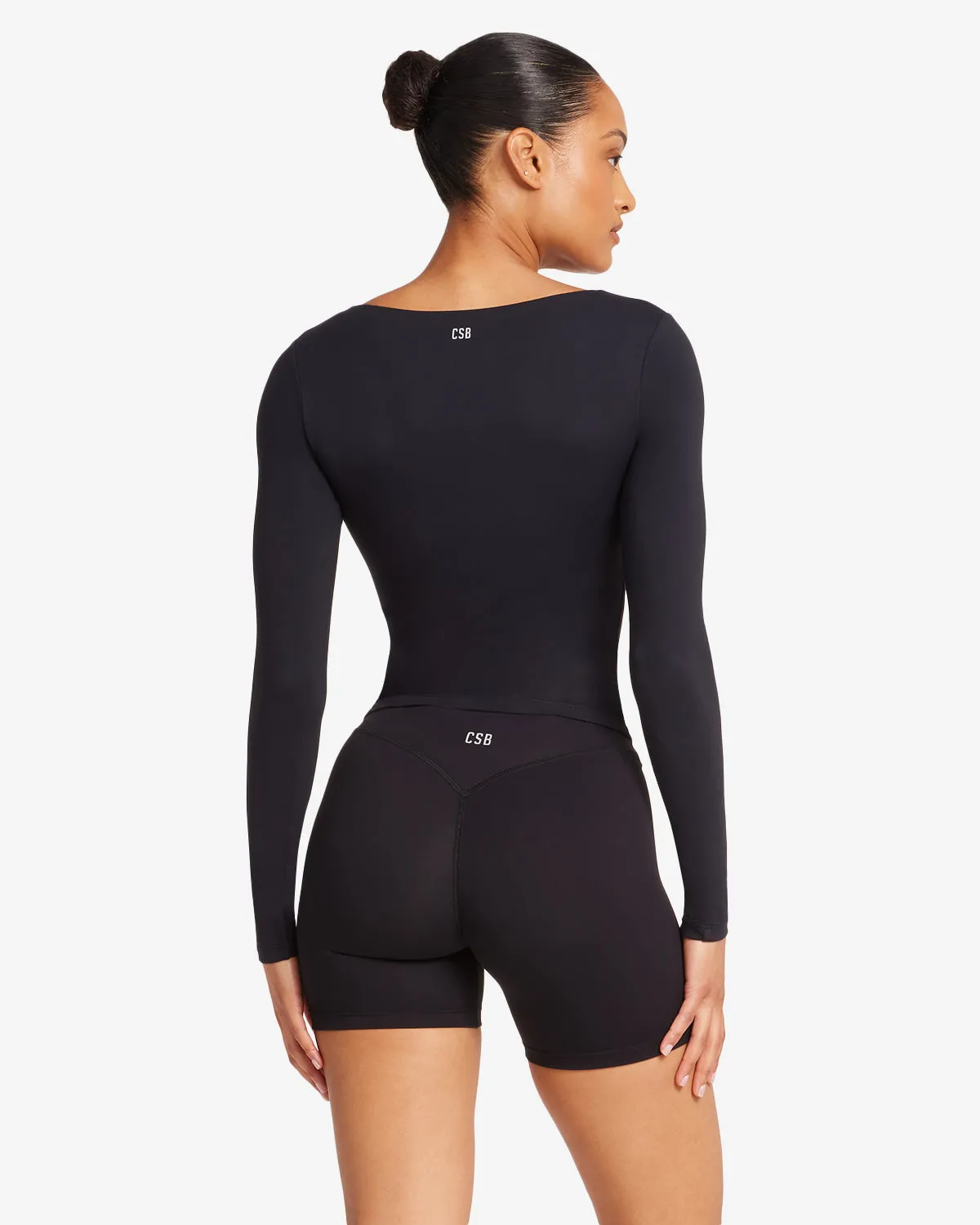 Form Alina Long Sleeve Top | Black sold by CSB product image thumbnail 3