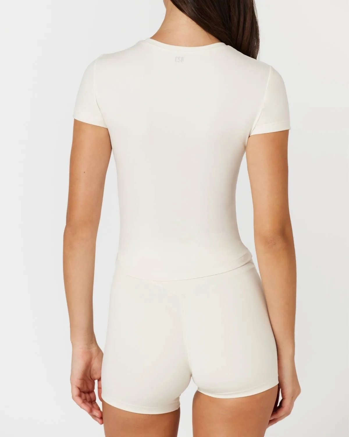 Form Invisible Scrunch Shorts 4" | Vanilla sold by CSB product image thumbnail 2