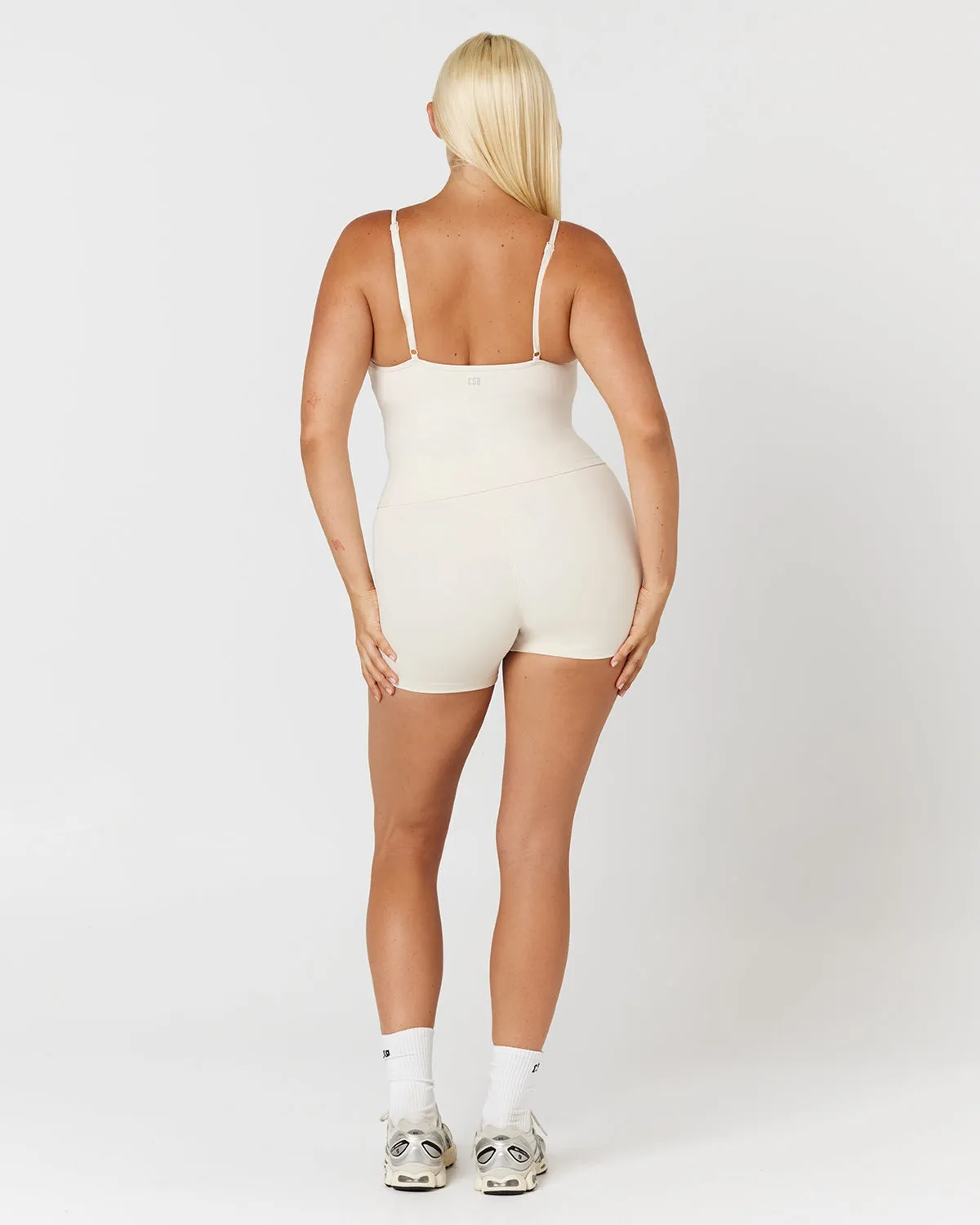 Form Invisible Scrunch Shorts 4" | Vanilla sold by CSB product image thumbnail 3