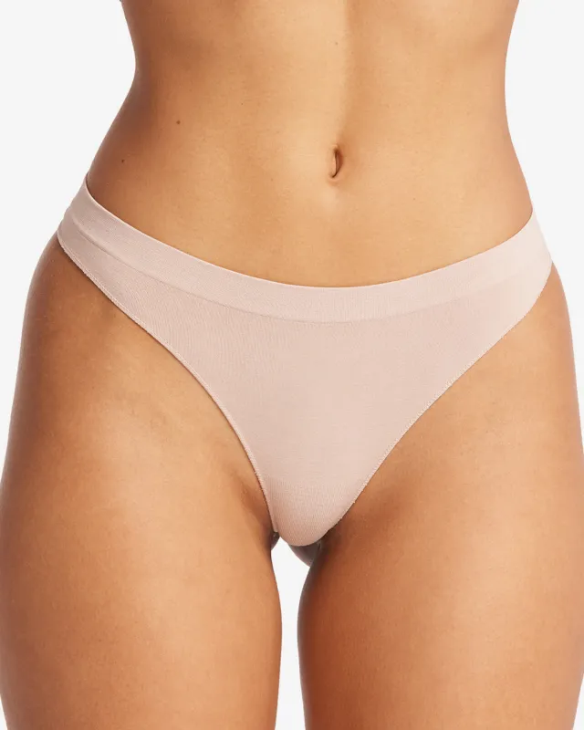 Seamless Bamboo Thong | Sand sold by CSB