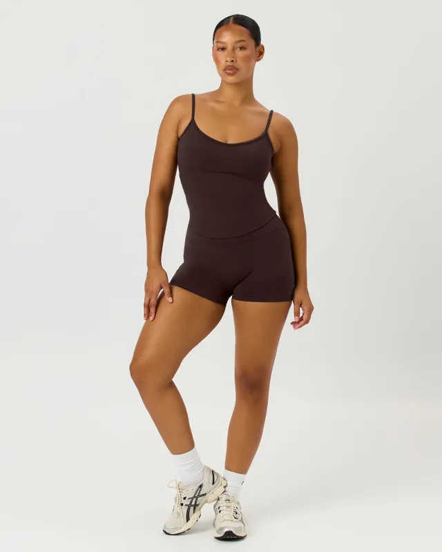 Serenity Shorts 4" | Espresso sold by CSB