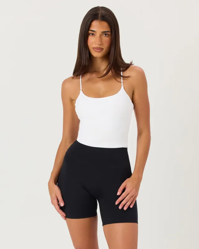 Freedom Sculpt Tank | White made by Crop Shop Boutique