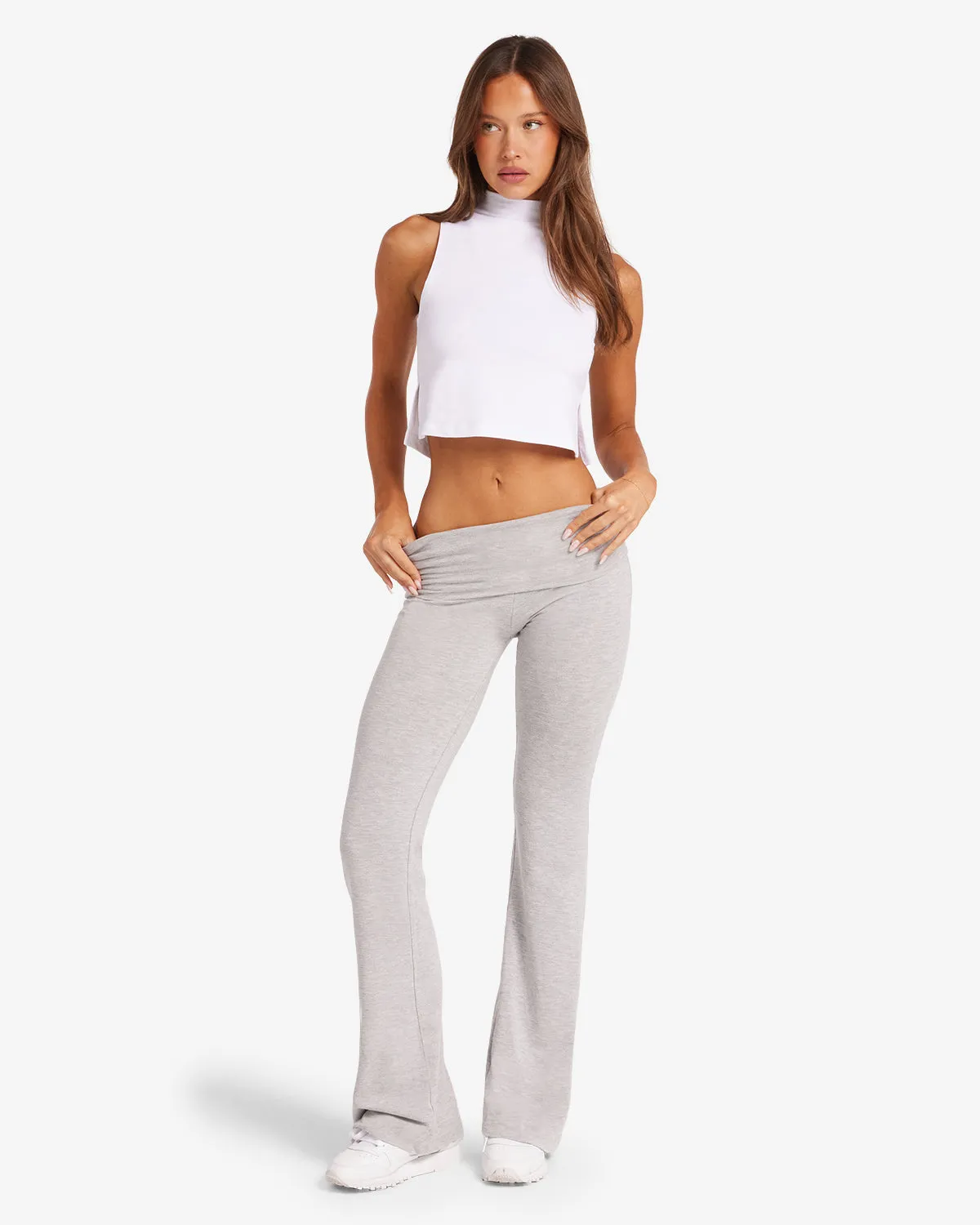 Jersey Flare Pant | Light Grey sold by CSB product image thumbnail 3