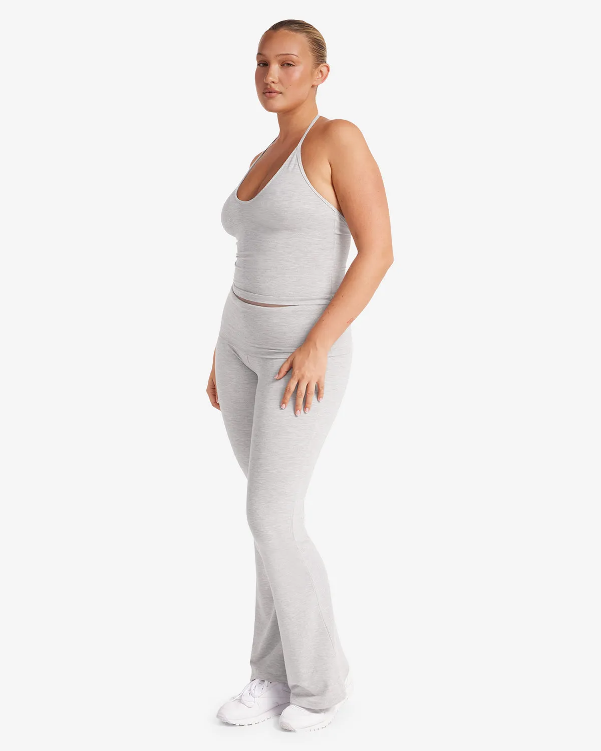 Jersey Flare Pant | Light Grey sold by CSB product image thumbnail 2