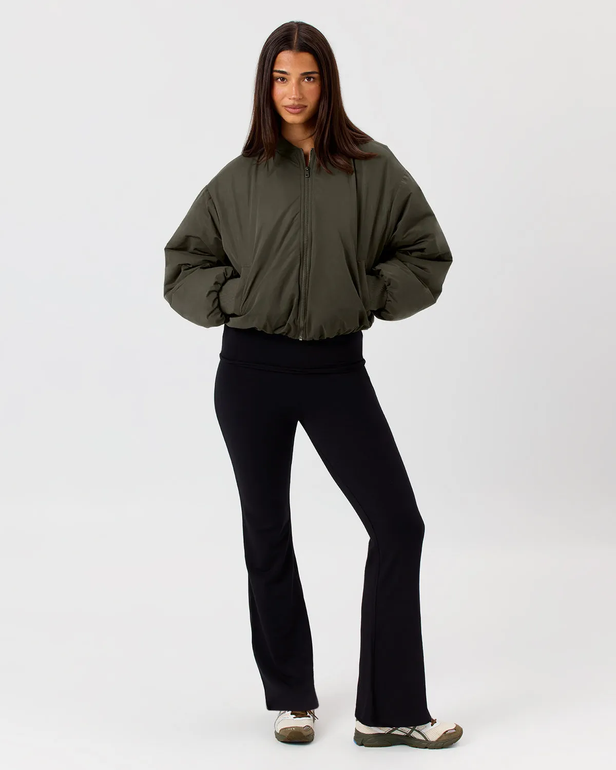 Jersey Flare Pant | Black sold by CSB