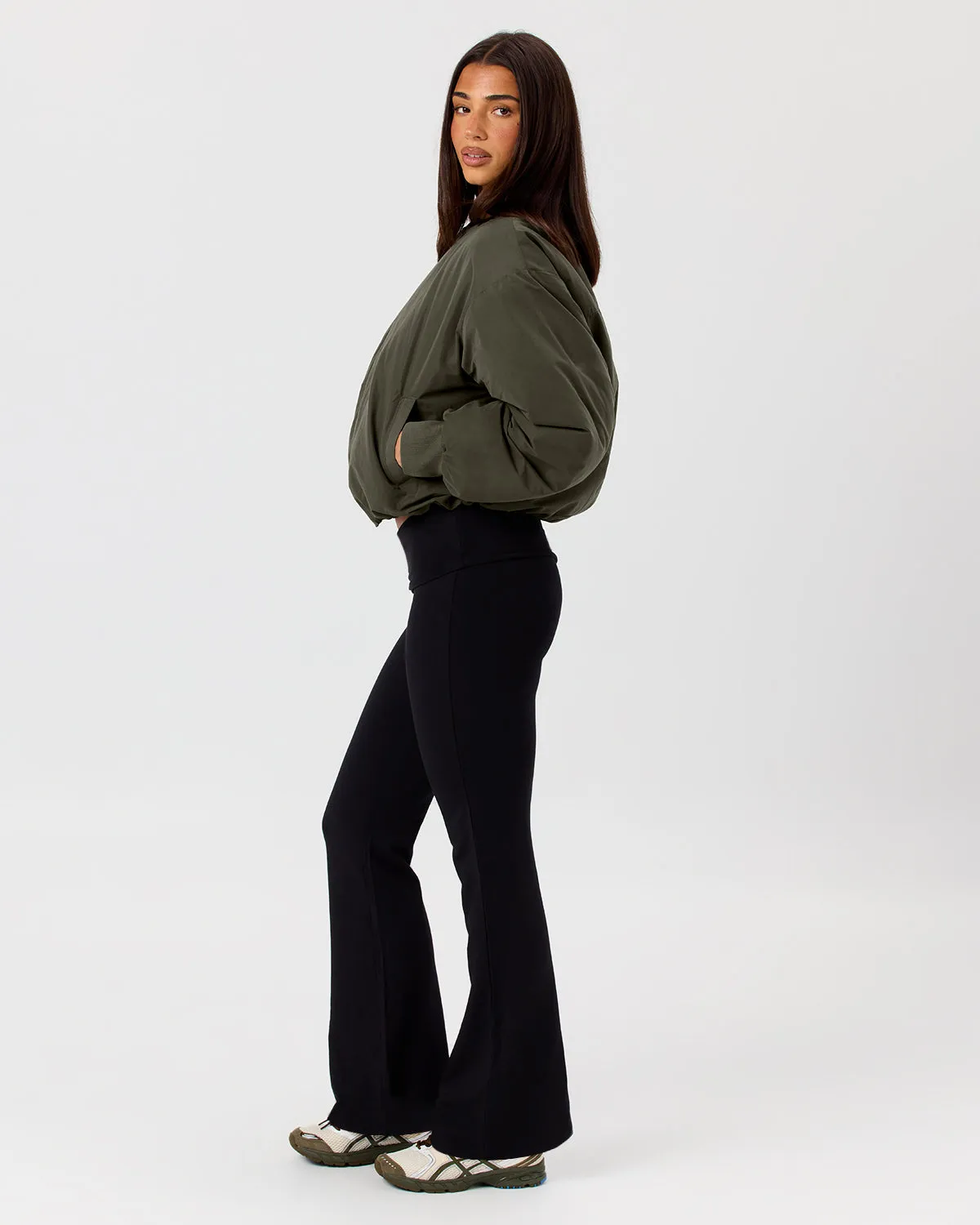 Jersey Flare Pant | Black sold by CSB product image thumbnail 2