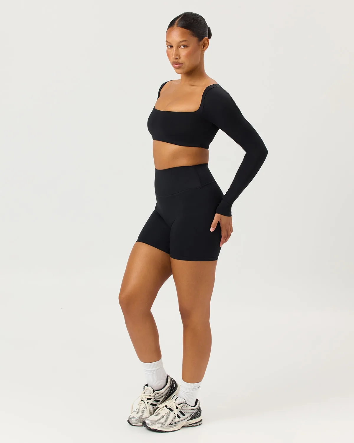 Freedom Scrunch Shorts 6" | Black sold by CSB product image thumbnail 2