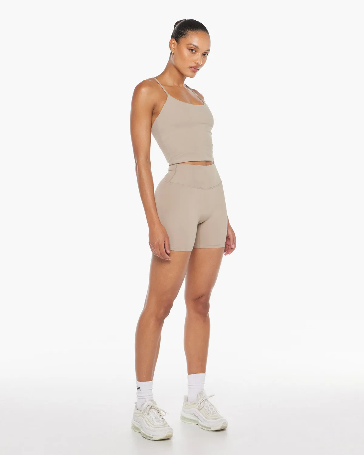 Freedom Scrunch Shorts 6" | Almond sold by CSB product image thumbnail 3