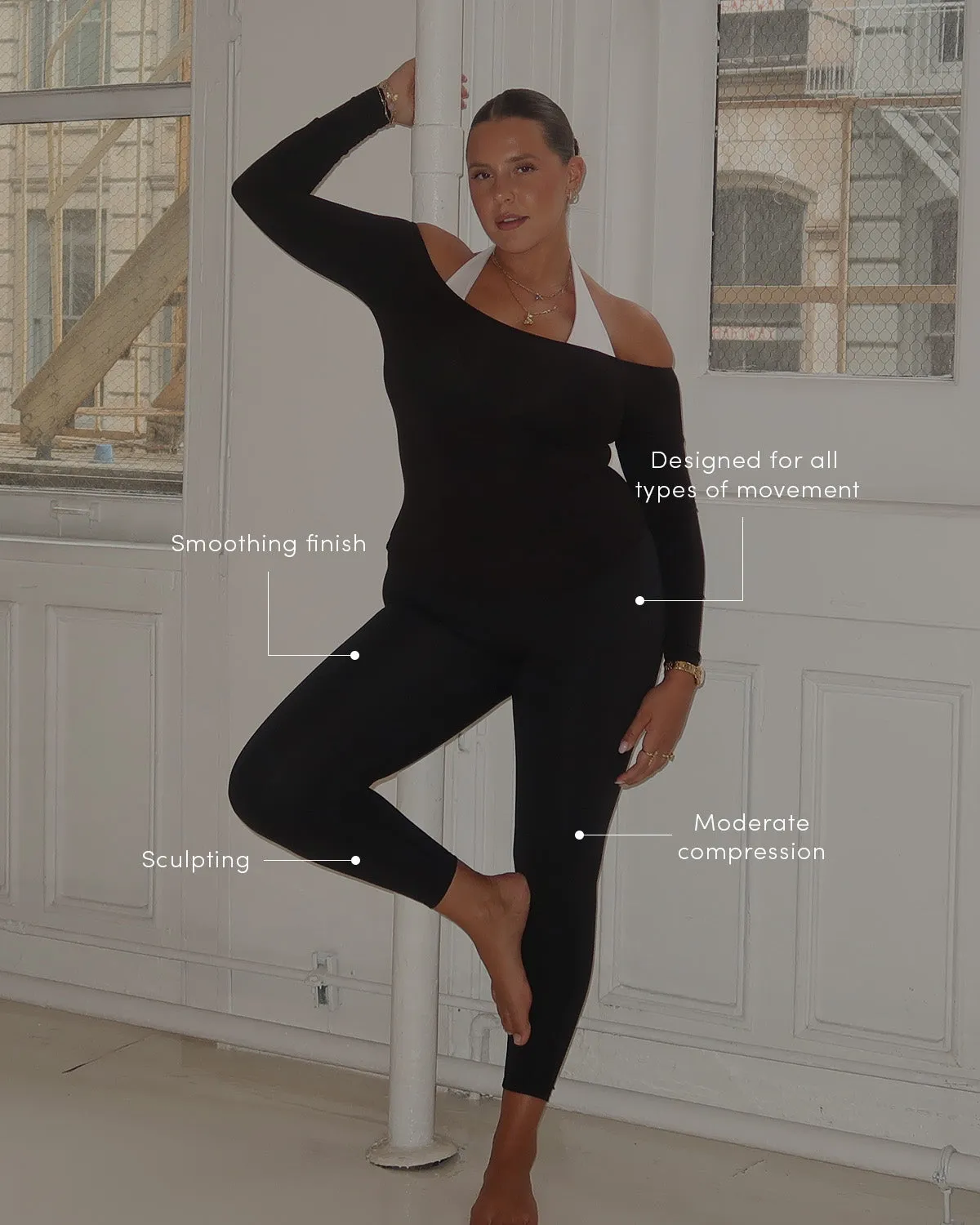 Serenity Leggings | Black sold by CSB product image thumbnail 5