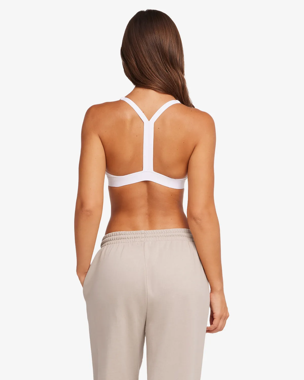 Dip Bralette | White sold by CSB product image thumbnail 2