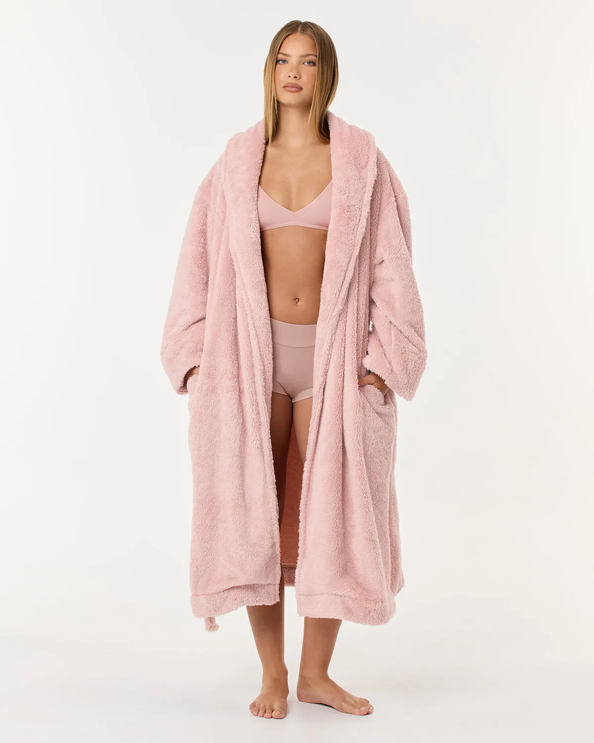 Teddy Robe | Blush sold by CSB product image thumbnail 5