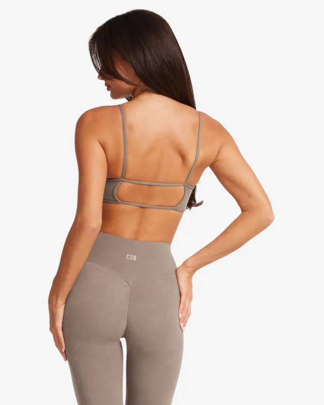 Fade Ayla Crop | Mocha sold by CSB