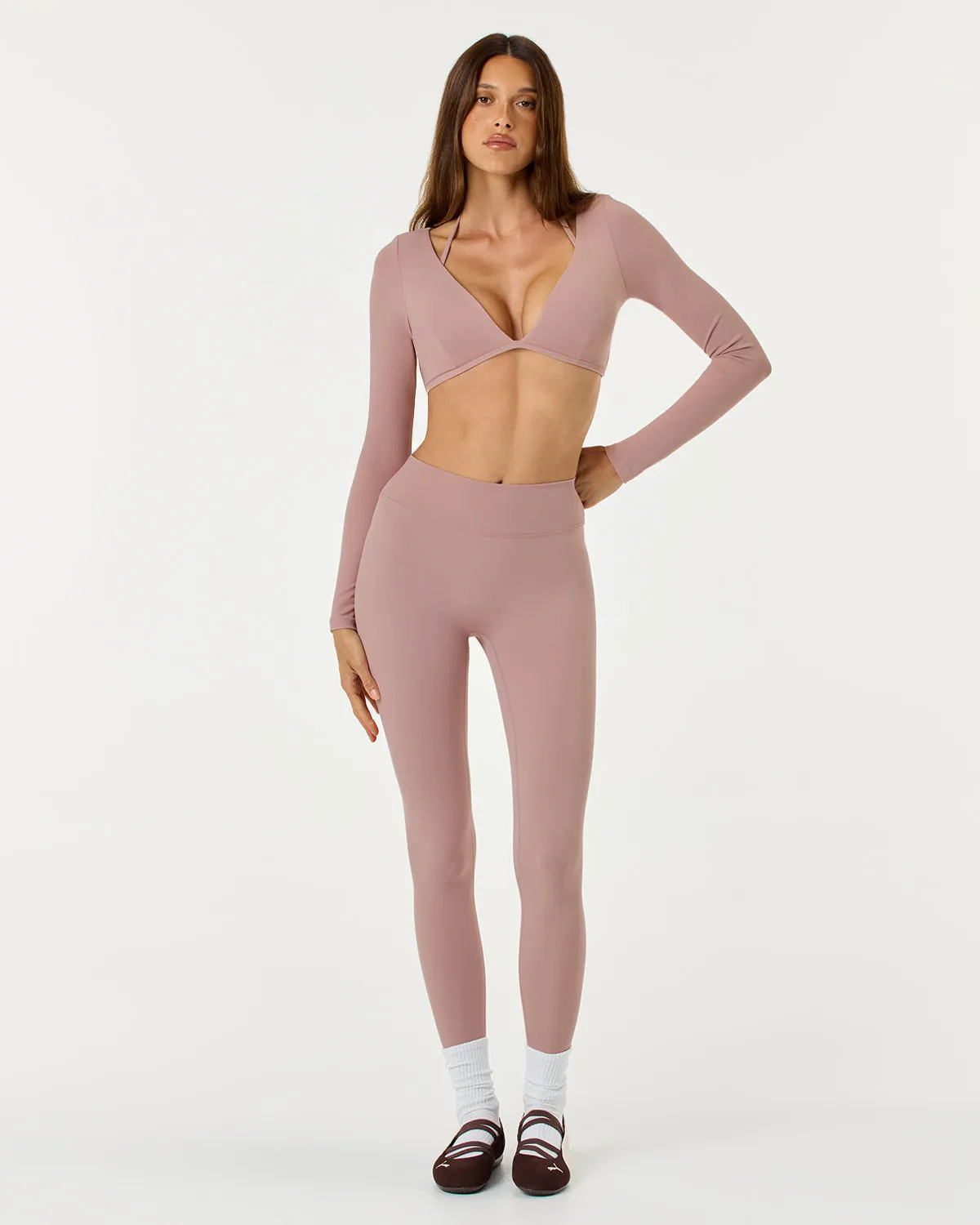 Form Invisible Scrunch Leggings | Rose sold by CSB product image thumbnail 2