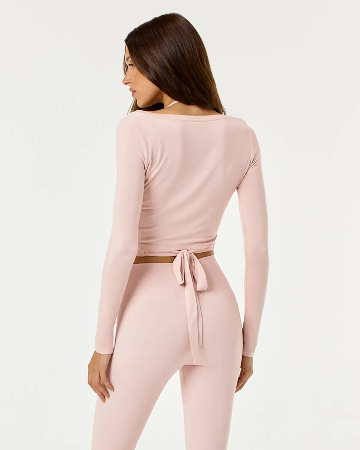 Ballet Wrap Top | Blush sold by CSB product image thumbnail 3