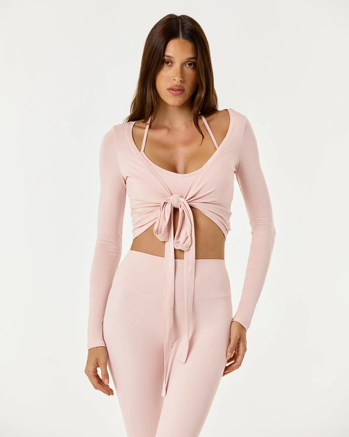 Ballet Wrap Top | Blush sold by CSB product image thumbnail 4