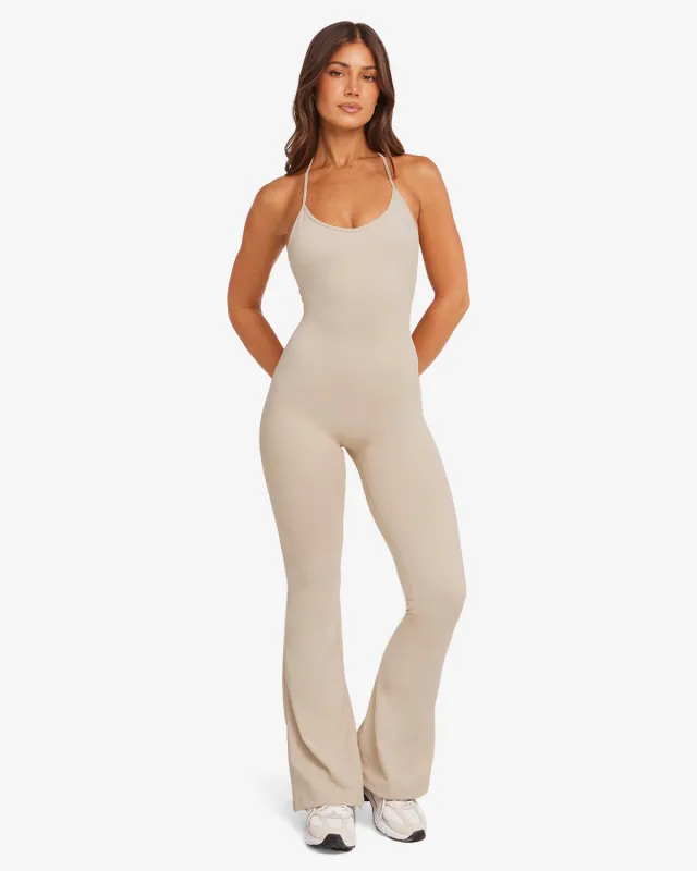 Form Flare Jumpsuit | Fawn made by Crop Shop Boutique