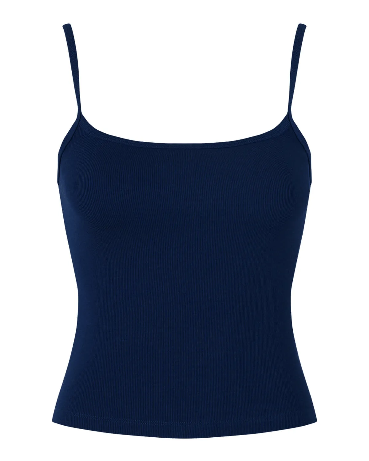 Rib Cami Tank | Navy sold by CSB product image thumbnail 5