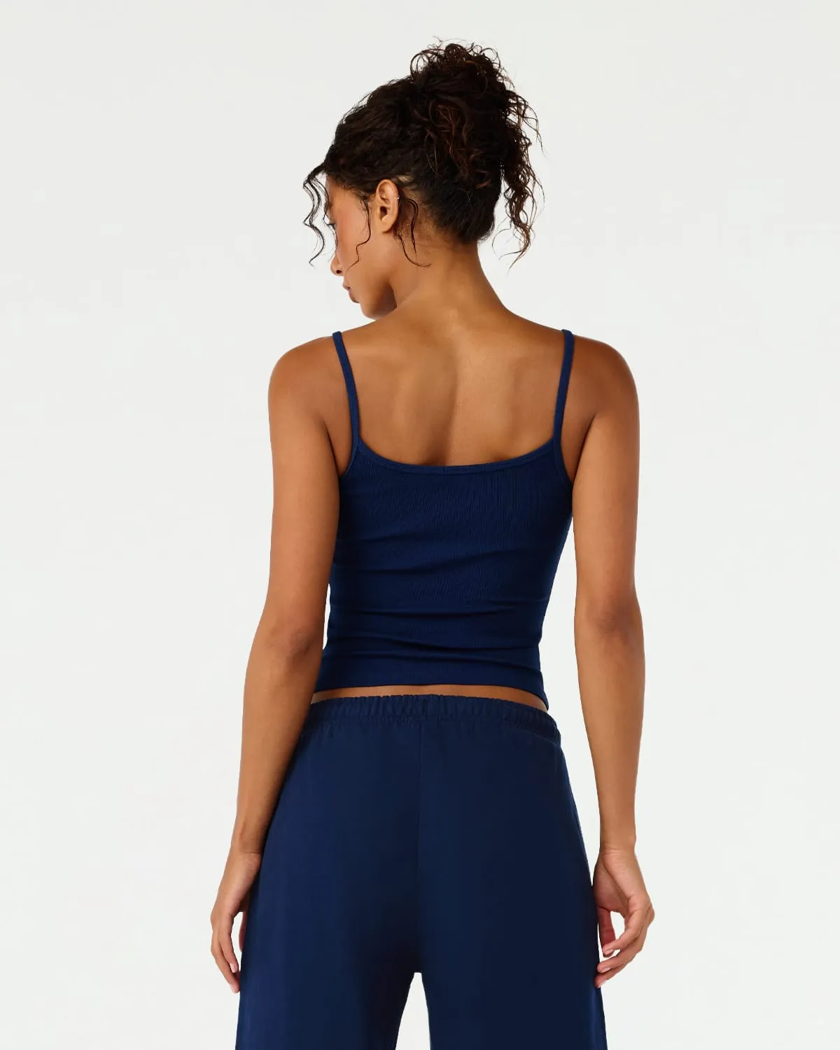 Rib Cami Tank | Navy sold by CSB product image thumbnail 2