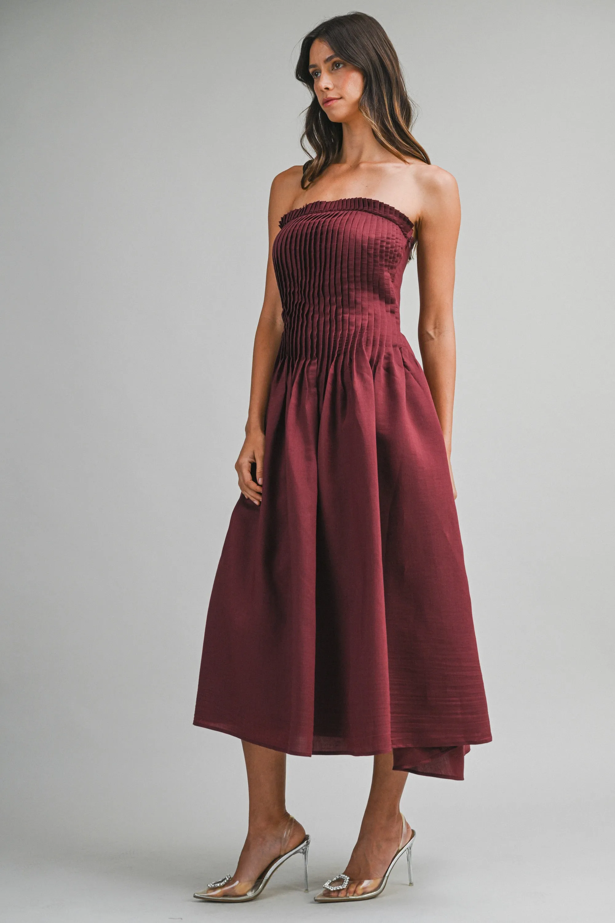 EVERLEE PLEATED MAXI DRESS sold by MABLE product image thumbnail 2
