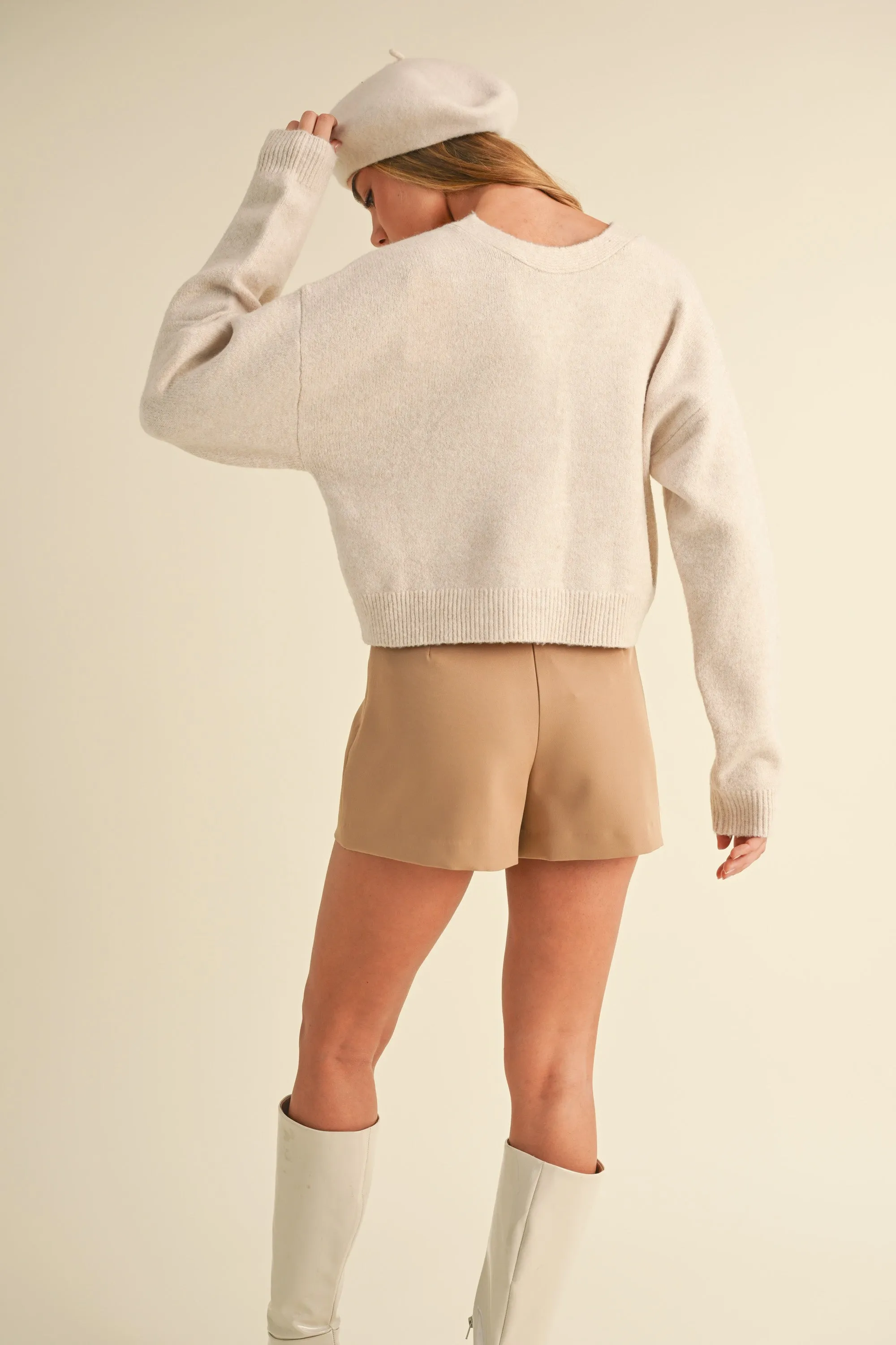 SAWYER BACK BOW KNIT TOP sold by MABLE product image thumbnail 5