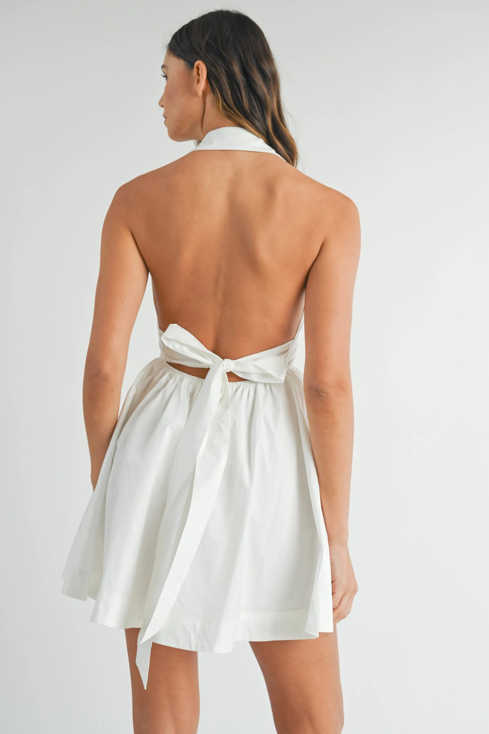 ERICA HALTER SHIRTS COLLAR MINI DRESS sold by MABLE product image thumbnail 3