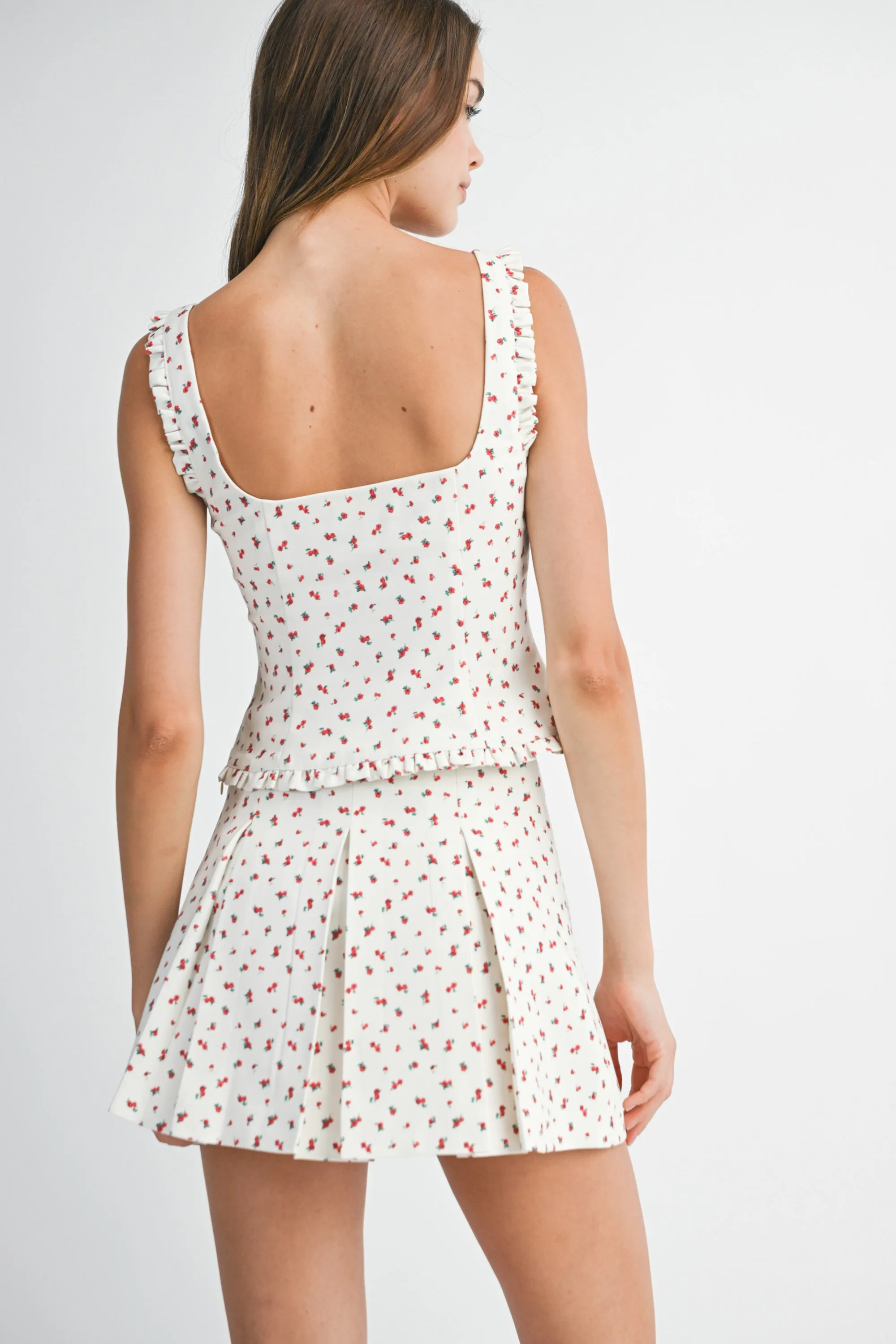 SIV FLORAL PRINTED TOP SKIRT SET sold by MABLE product image thumbnail 3