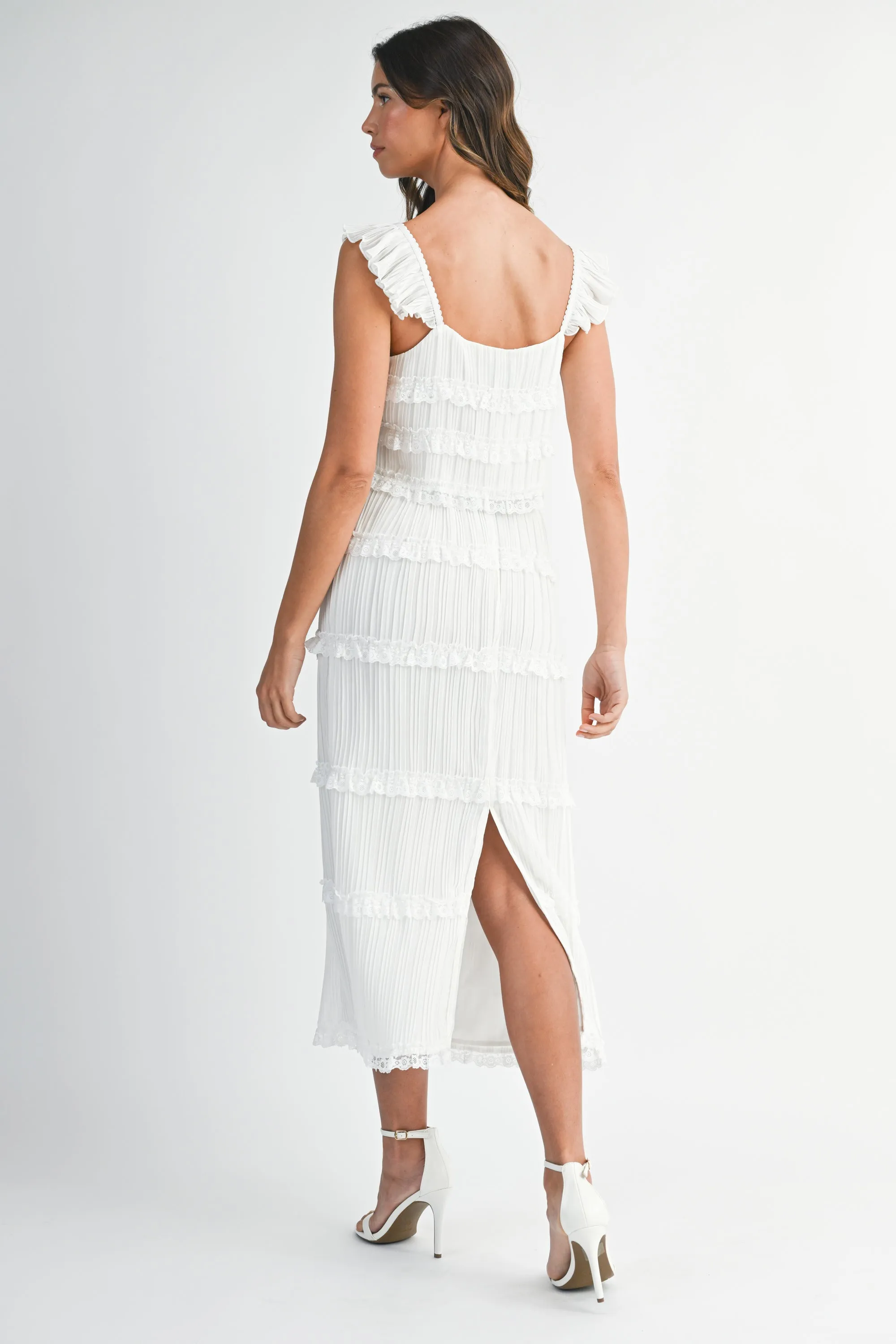 ZIA CHIFFONE TOP AND MIDI SKIRT SET sold by MABLE product image thumbnail 3