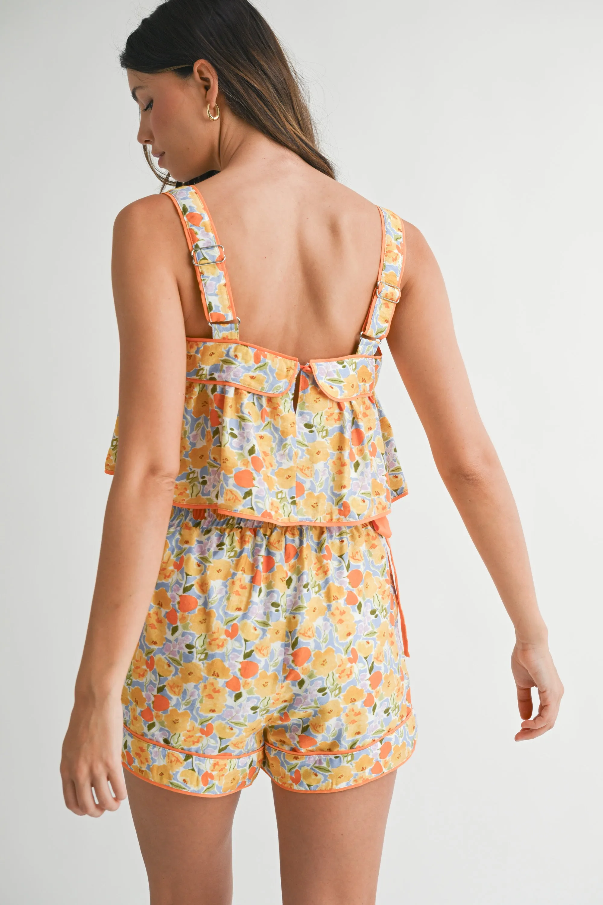 LENNON SHOULDER TIE TOP AND SHORTS SET sold by MABLE product image thumbnail 3