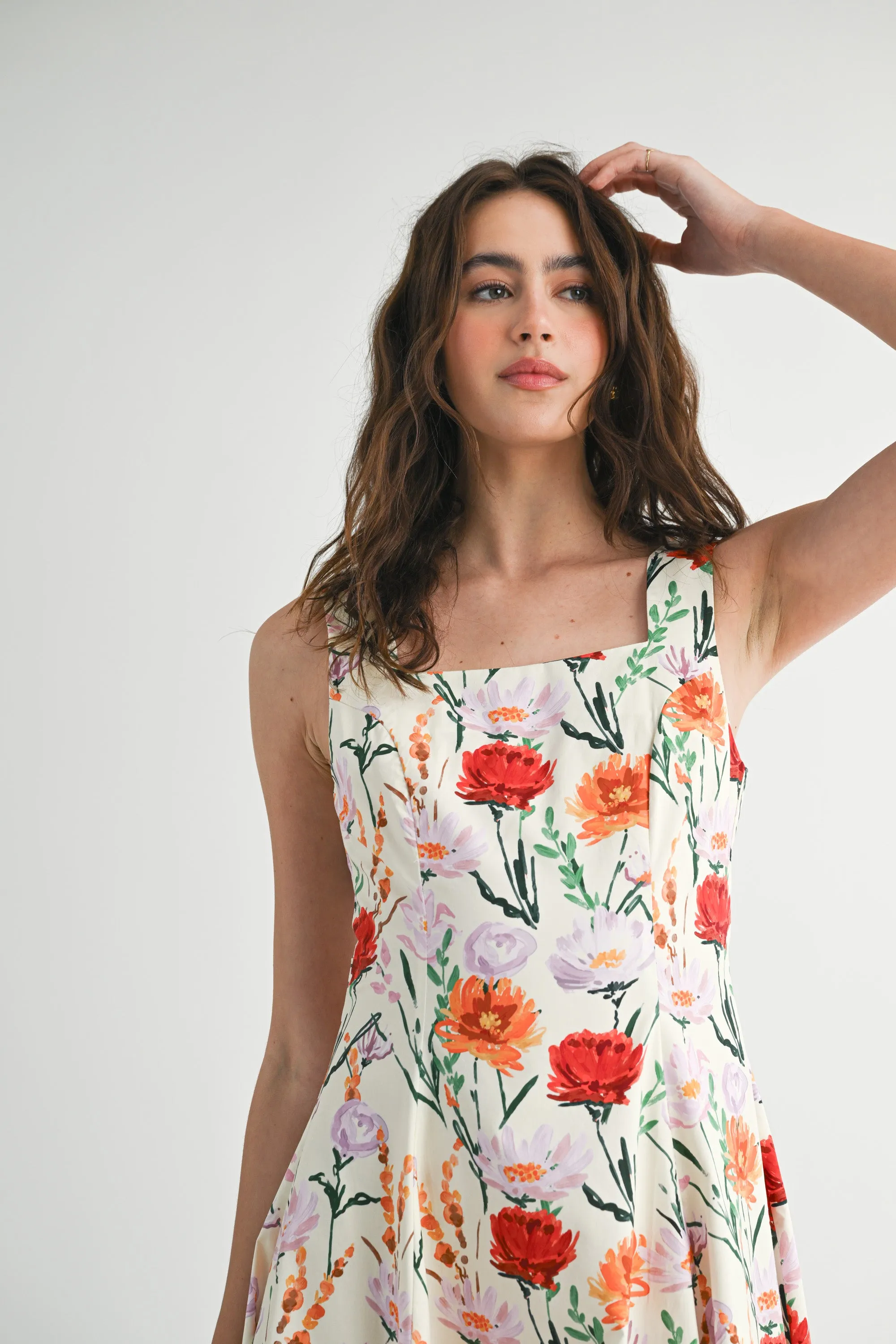 DIANA FLORAL SLEEVELESS MAXI DRESS sold by MABLE product image thumbnail 4